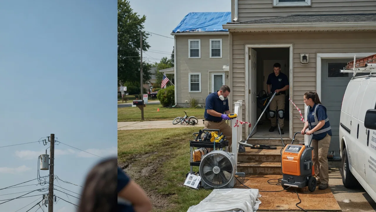 Water Damage Repair in Woodhull, IL near me